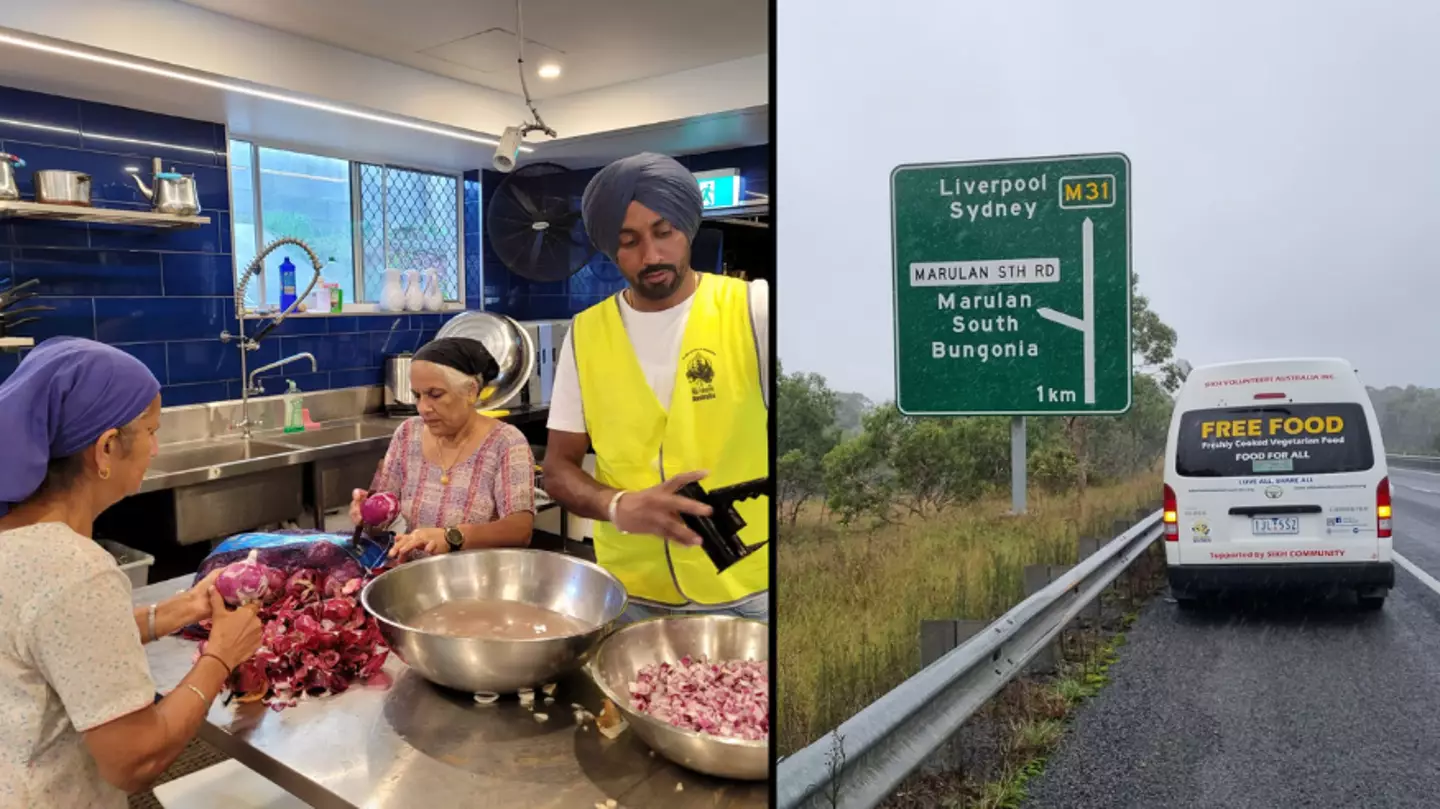 Melbourne Sikhs Drive 34 Hours North To Help People Affected By The Horrendous Floods