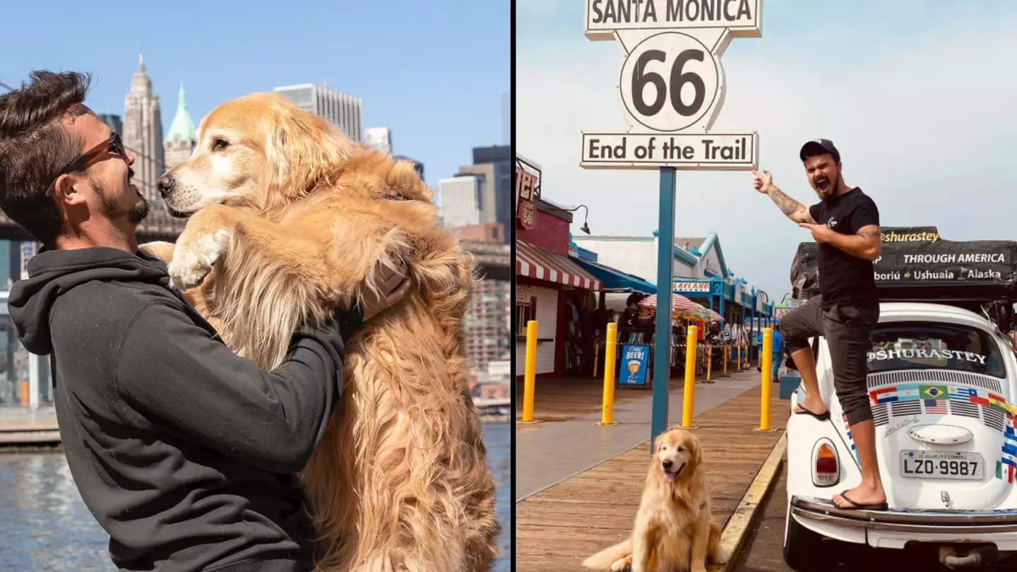 Man Who Dreamed Of Driving From Brazil To Alaska With His Dog Dies Two Days Before Completing Trip