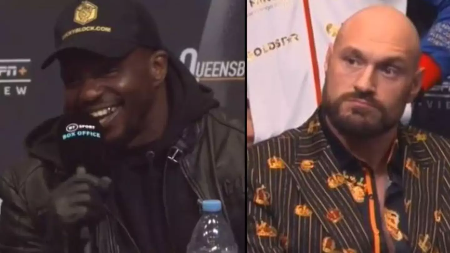 Dillian Whyte Drops 'That's What She Said Joke' During Fury Press Conference And Has Everyone In Stitches