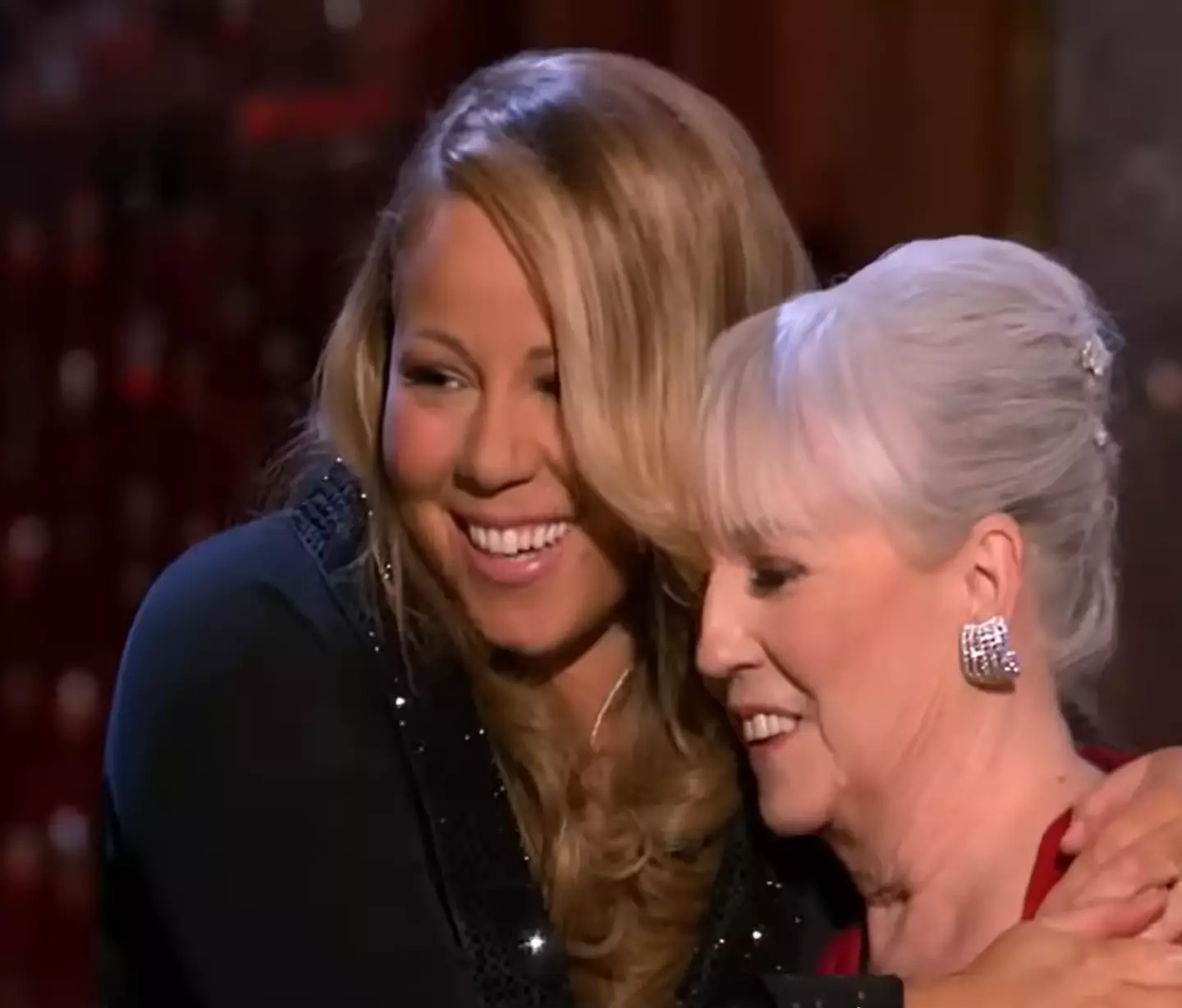 Mariah performed with her mother in a 2010 Christmas special. (ABC)