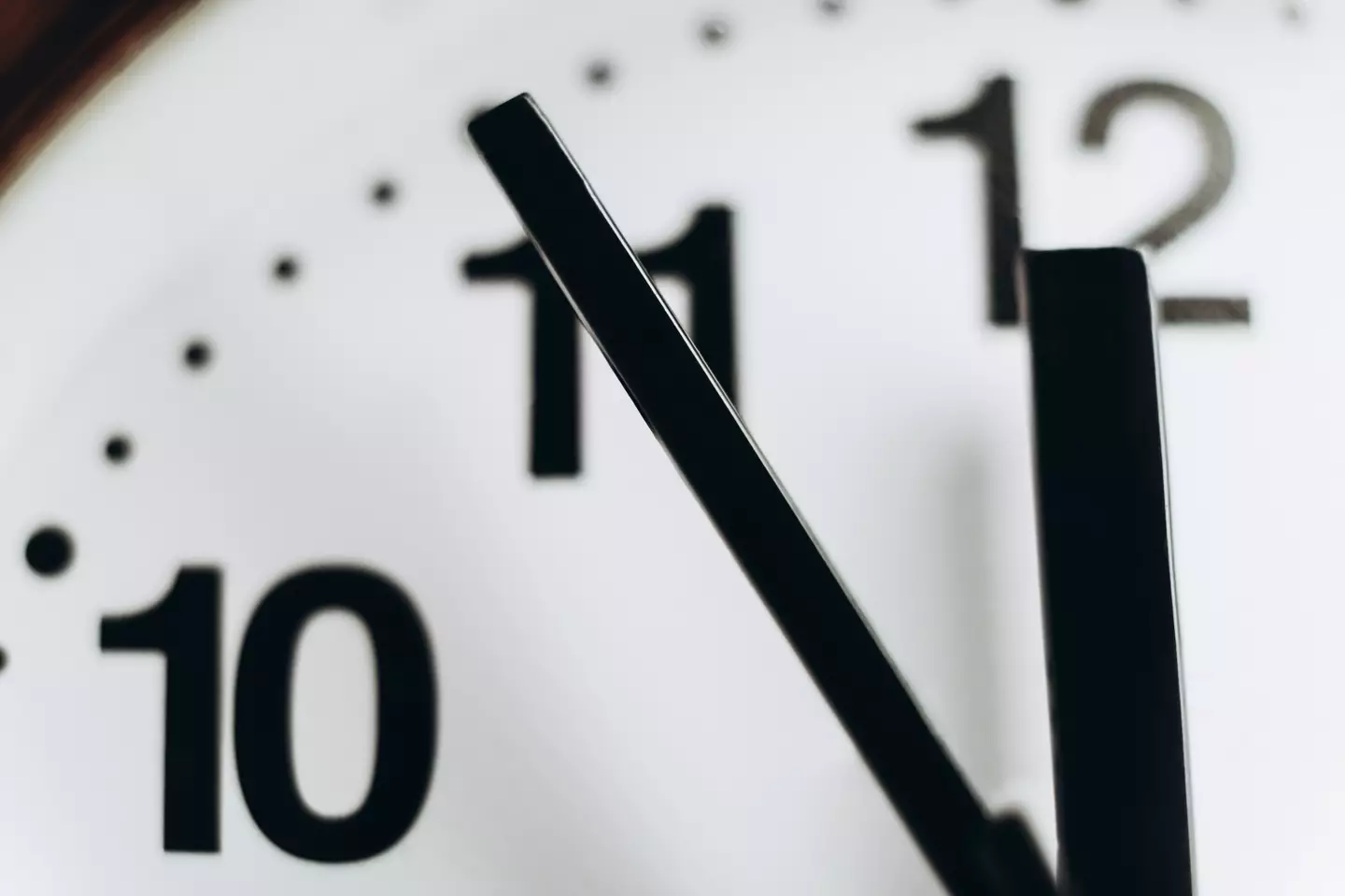 But what actually happens if the hands hit 12? (Getty Stock Photo)