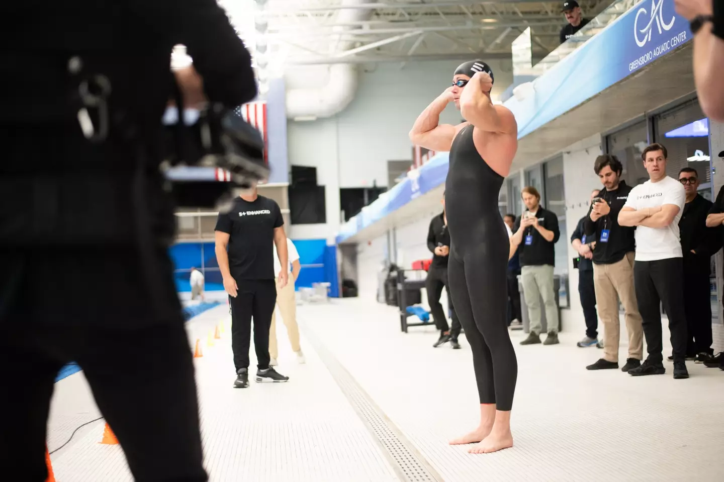 Magnussen said being on PEDs meant he could 'train like an 18-year-old again' (Enhanced Games/Supplied)