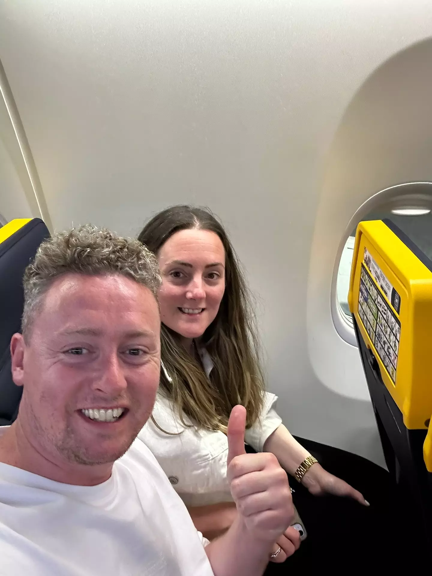 Ryanair remind customers that windows are not a guaranteed part of its flight experience.