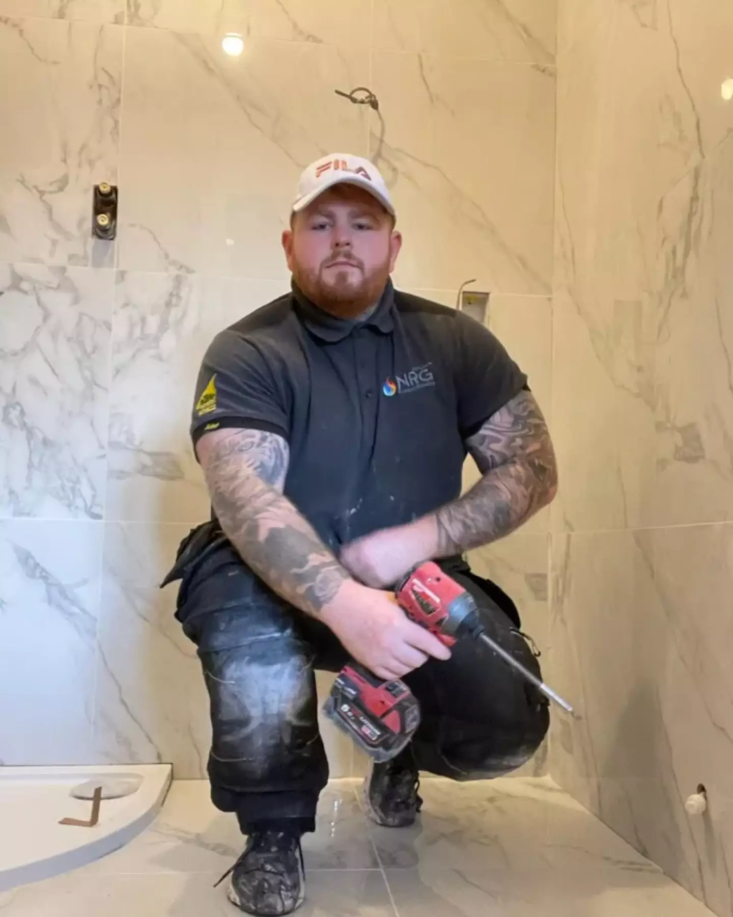 Hoehle regularly answers questions and shares insights into his day to day plumbing business on his TikTok.