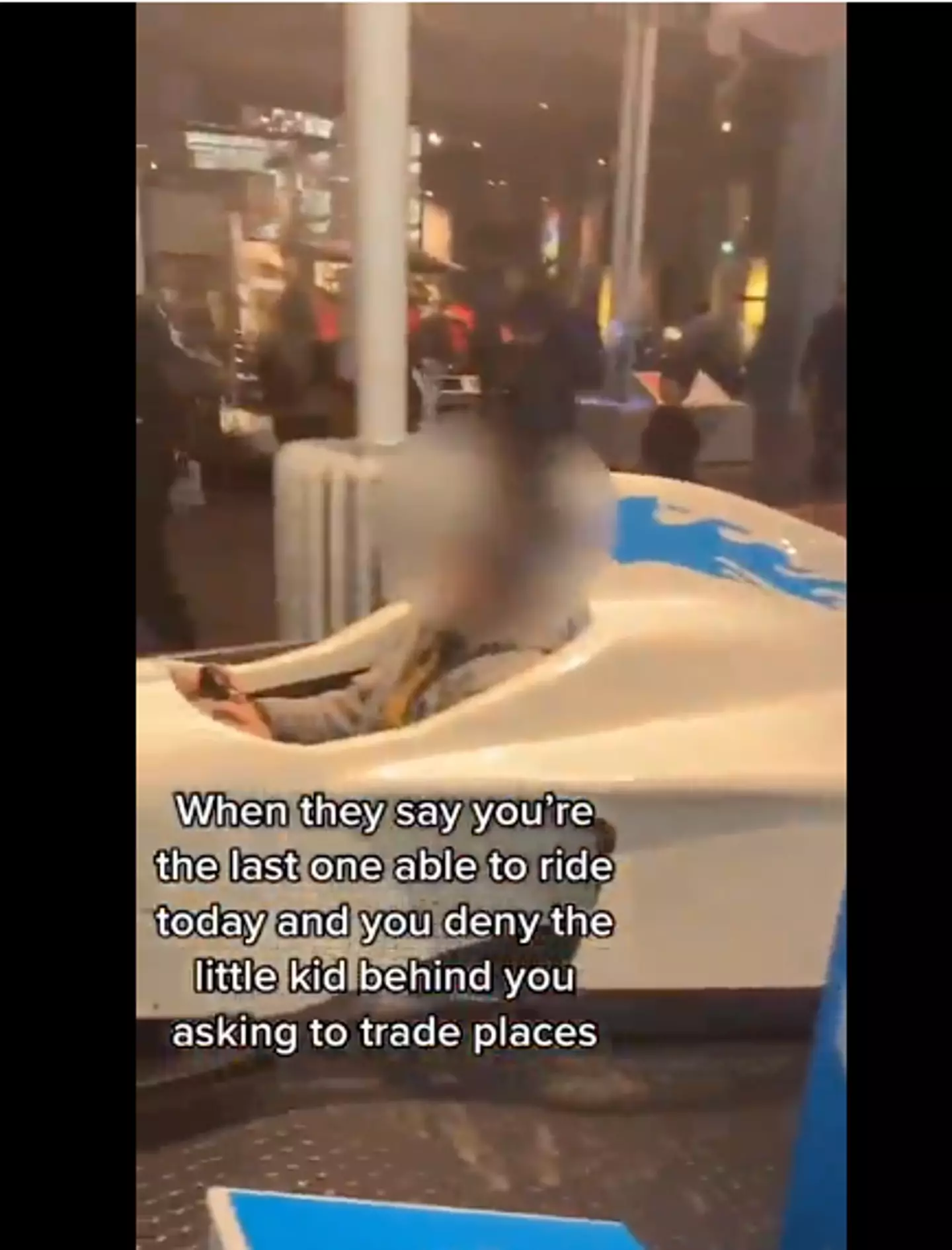 The experience allowed visitors to try an F1 car simulation.