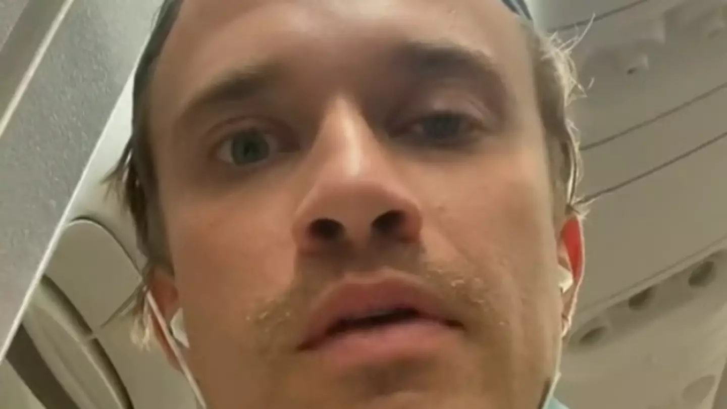 Man who filmed overwhelming 29-hour flight with baby crying ‘non-stop’ sparks online debate