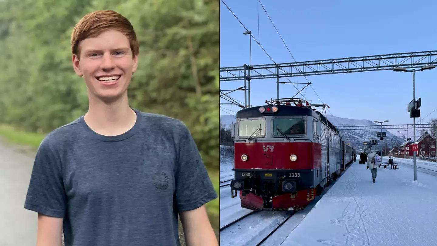 Teenager spends £8500-a-year to live permanently on trains after leaving parent's home