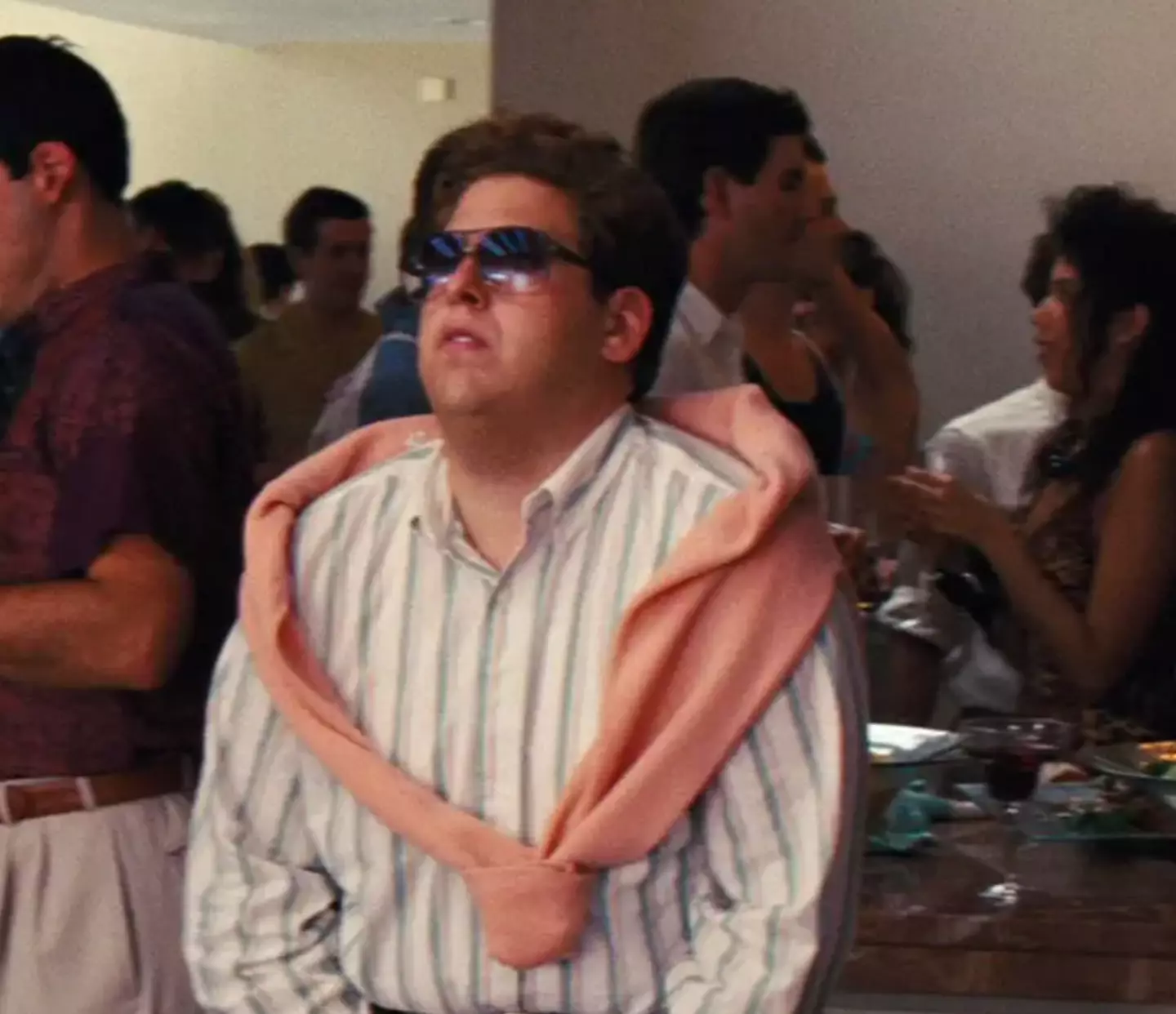 The gross act carried out by Jonah Hill's character in the film really did happen in real life (Paramount Pictures)