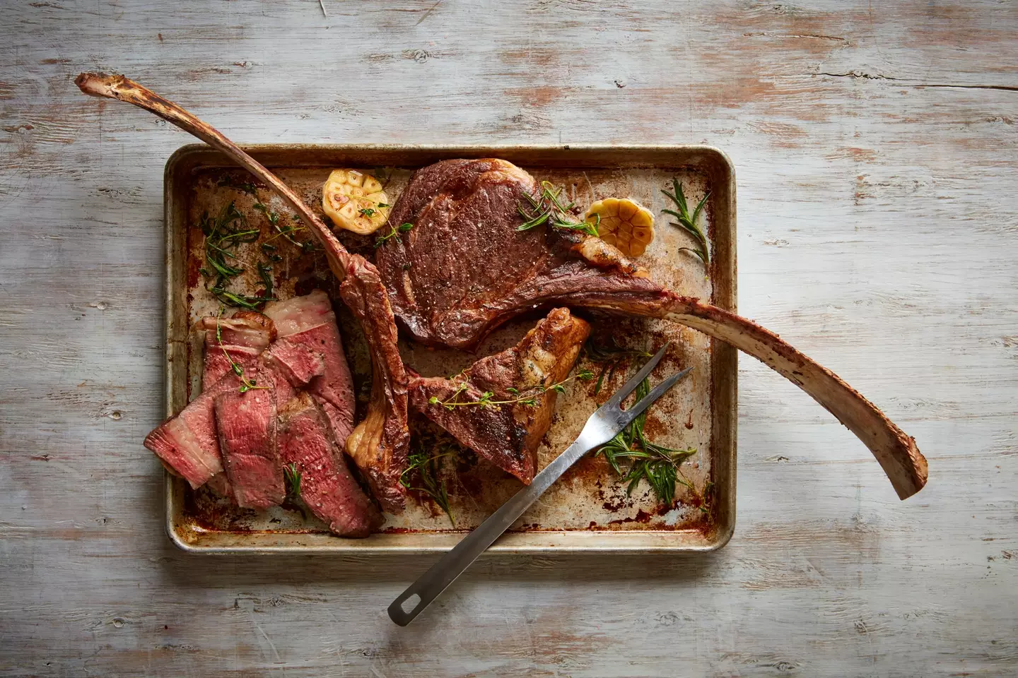 A tomahawk steak isn't exactly the cheapest option.