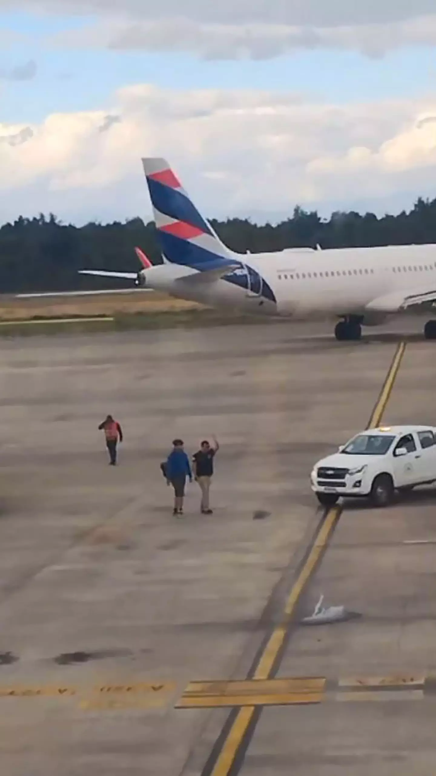 Unsurprisingly, the man was arrested for his dangerous stunt (Newsflash)