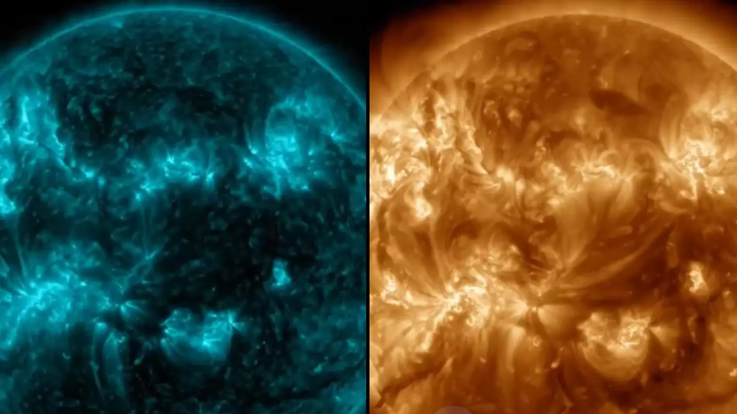 Incredible timelapse shows the Sun's strongest solar flare in a decade
