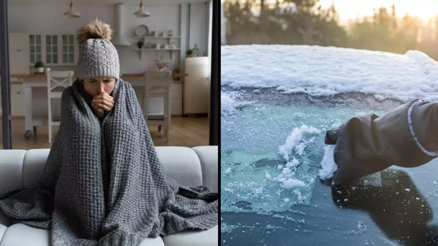Government issues risk of death warning as UK plunged into cold snap