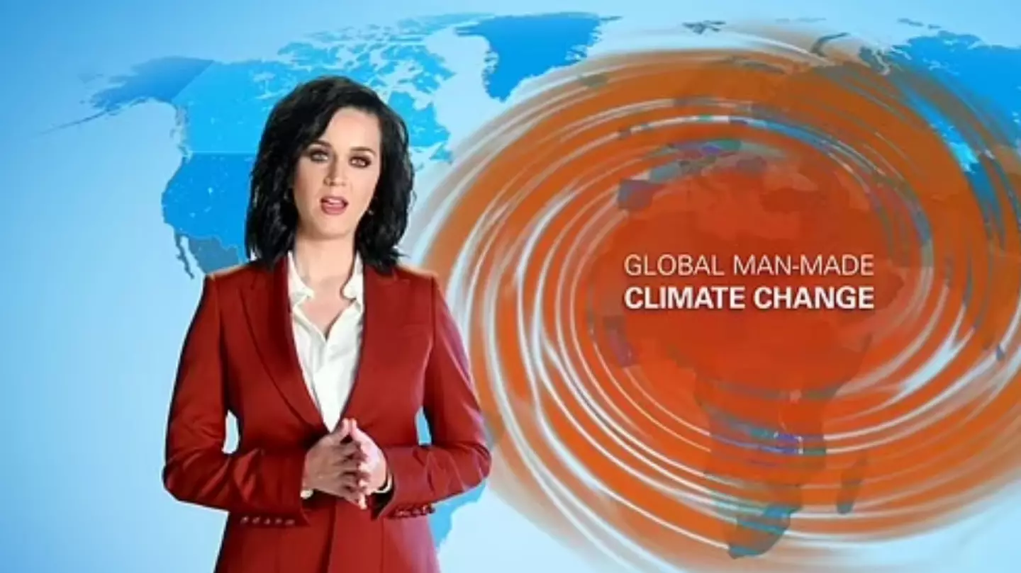 Katy Perry slammed as 'hypocrite' for Blue Origin spaceflight as climate change video resurfaces