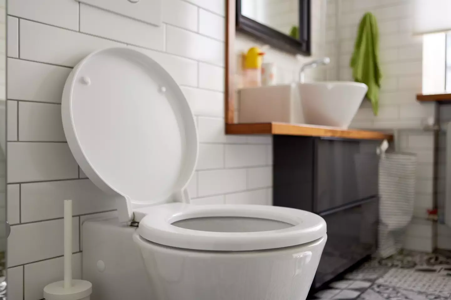 Spending more than ten minutes in the bathroom is bad news, medics say (Getty Stock Image)