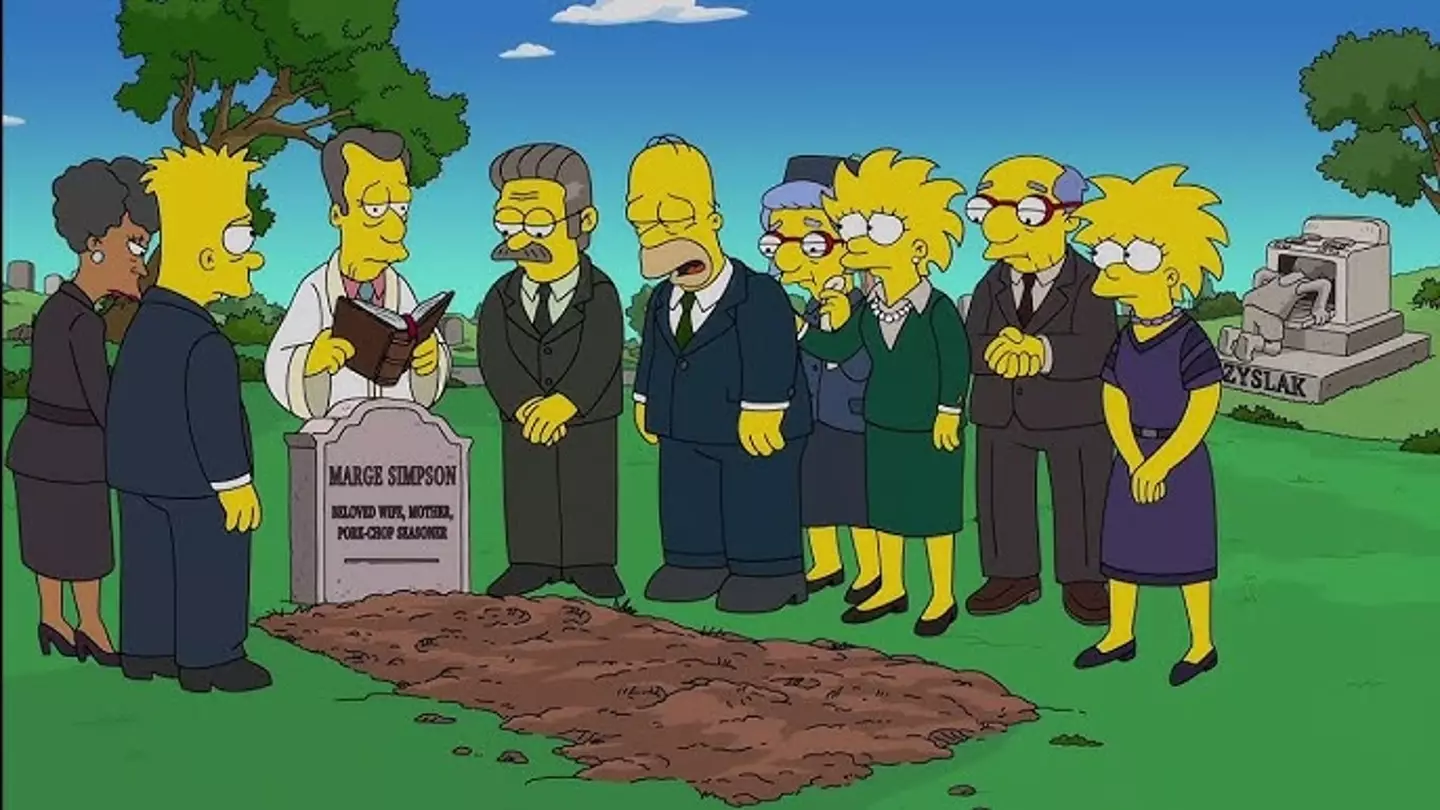 The Simpsons just recently killed off Marge, but not for good (Fox)