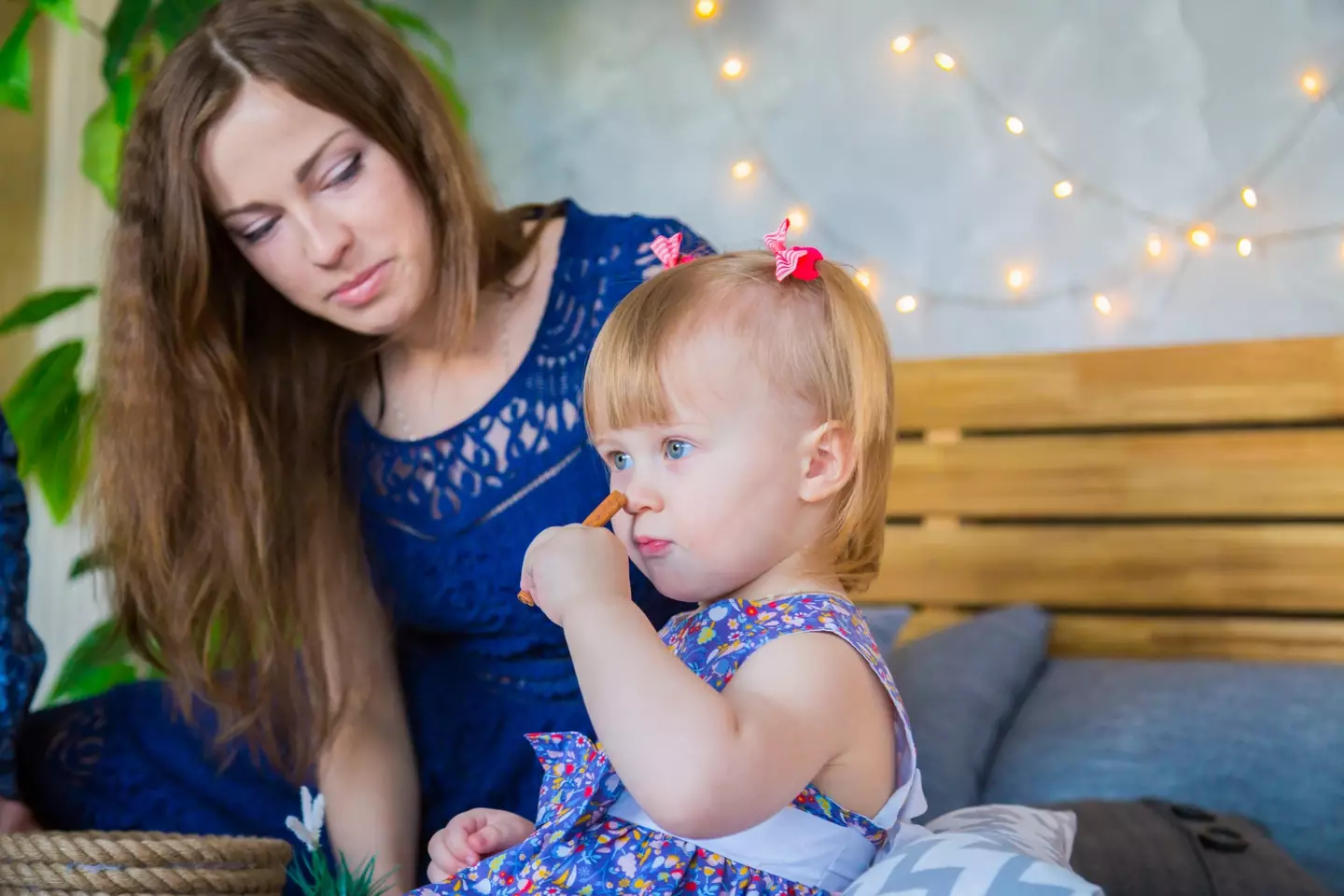 Woman, clearly regretting her Virgo child.