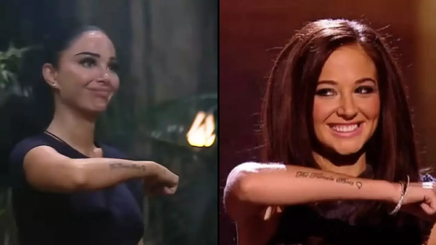 Tulisa's iconic tattoo explained as she's asked to show it off to I'm A Celeb campmates