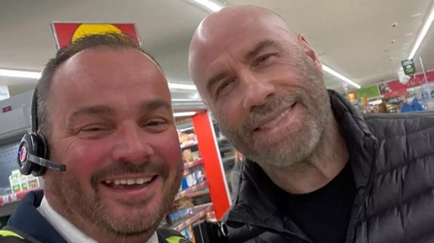 John Travolta Stuns Locals By Turning Up In UK Supermarket And Wetherspoons
