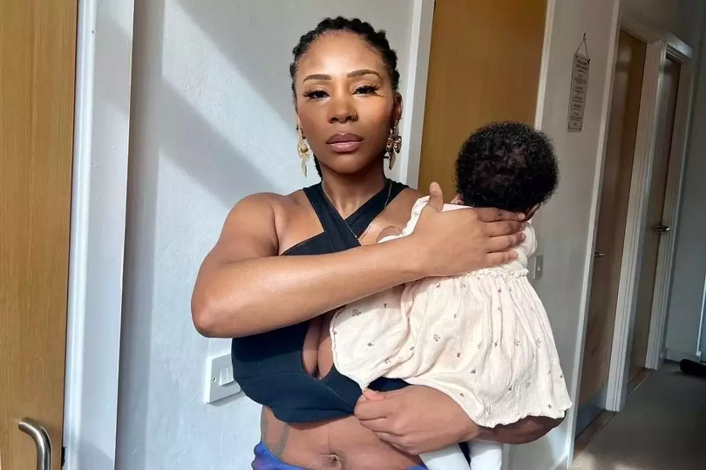 The baby now has thousands in her savings account (SWNS)