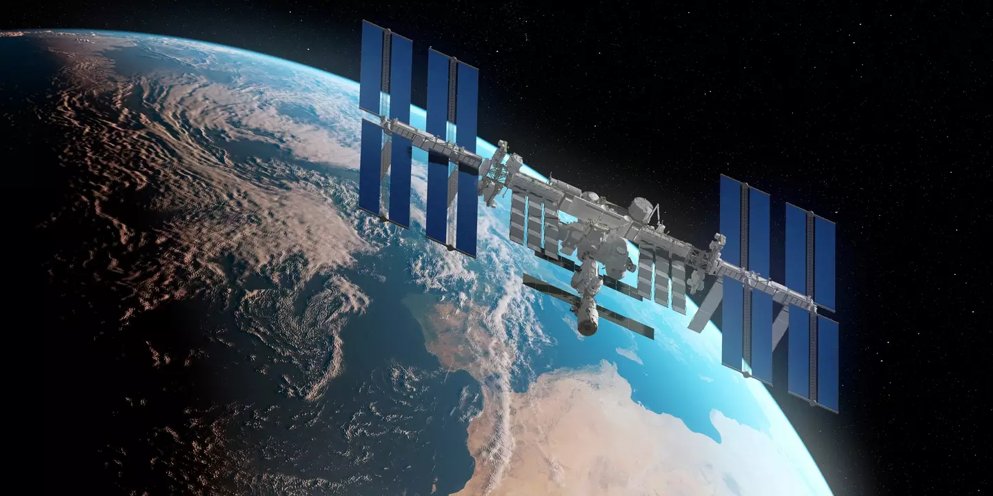 The ISS is in constant orbit (Getty Stock Photo)