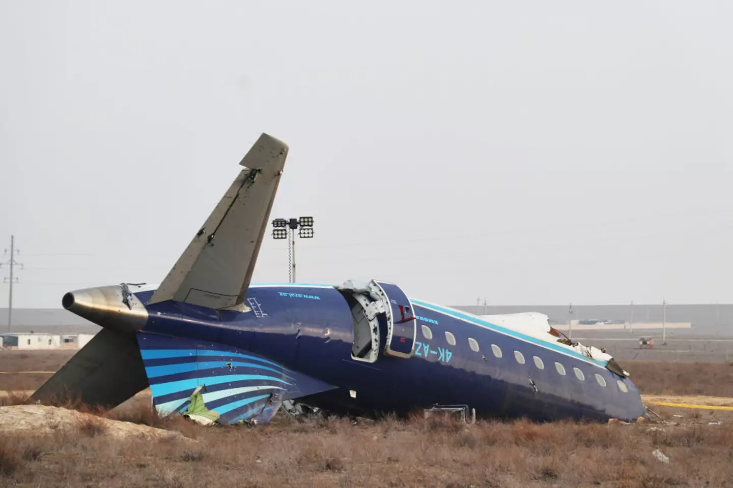 An investigation is currently underway into what caused the plane to crash (Meiramgul Kussainova/Anadolu via Getty Images)