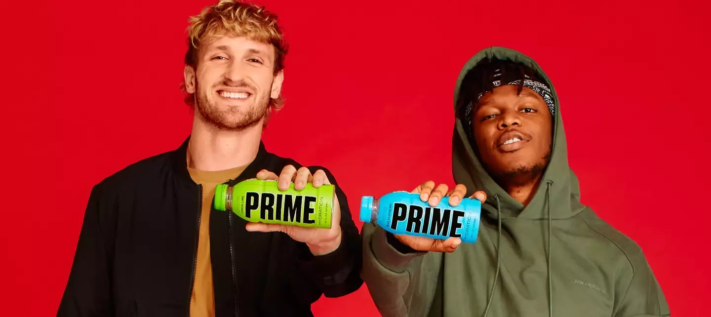 KSI and Logan Paul launched Prime together.