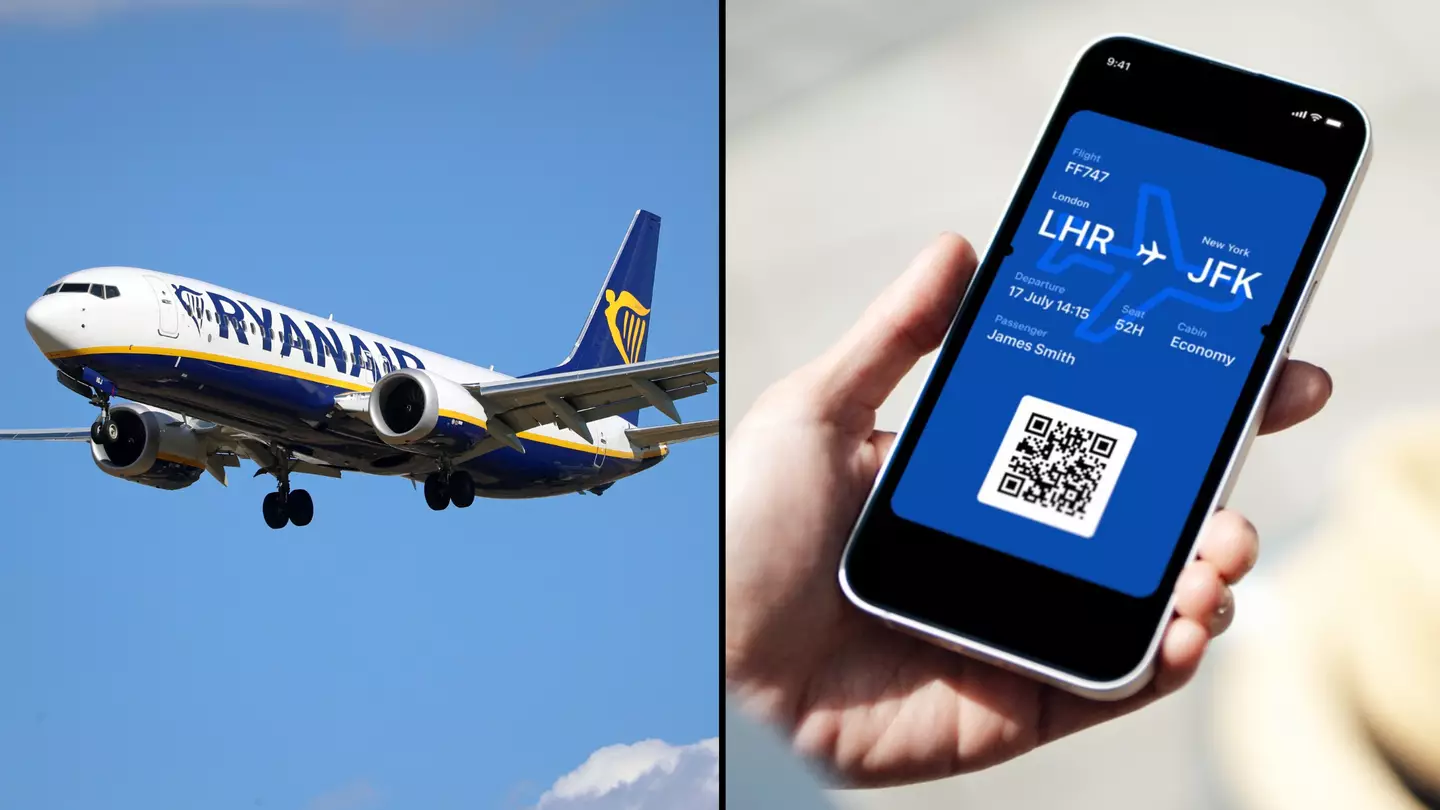 Ryanair warns passengers mobile boarding passes will not be accepted in three destinations