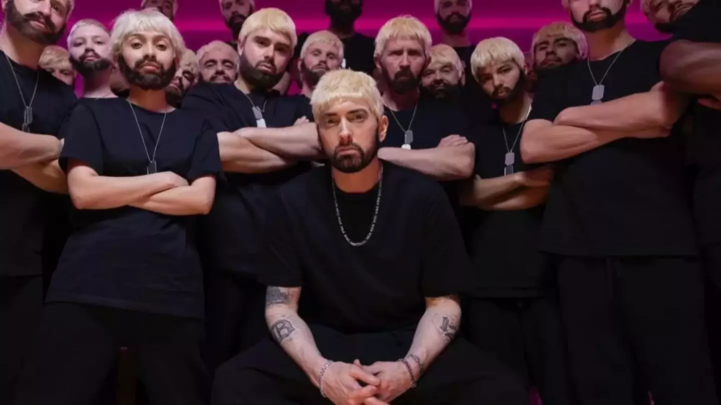 Eminem has unleashed 'Slim Shady' on his new album. (YouTube/Eminem)