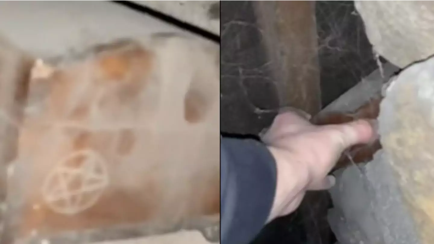 Man Finds Mystery Box Inside Wall With 'Do Not Release' On It