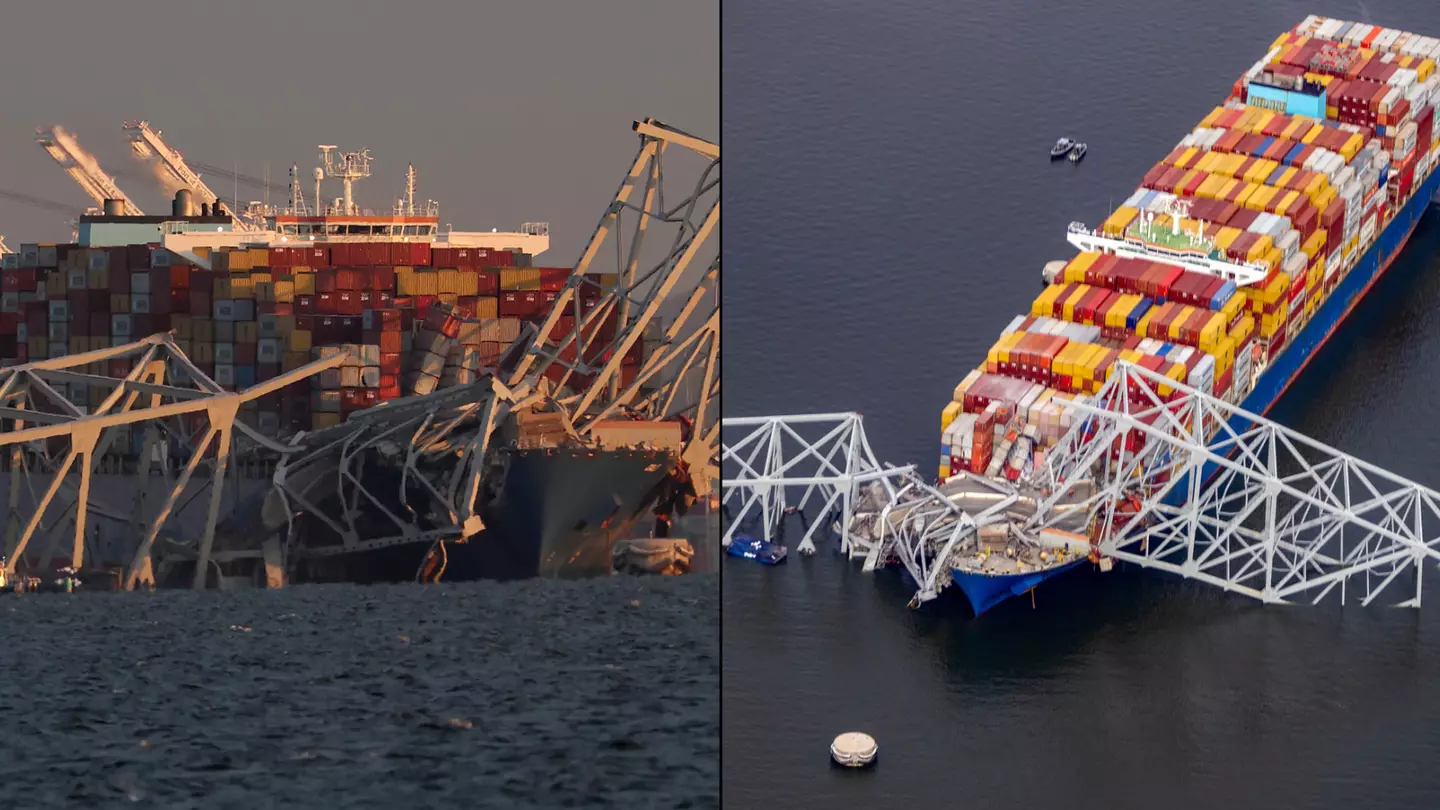 Two bodies recovered from inside submerged pickup truck following Baltimore bridge collapse