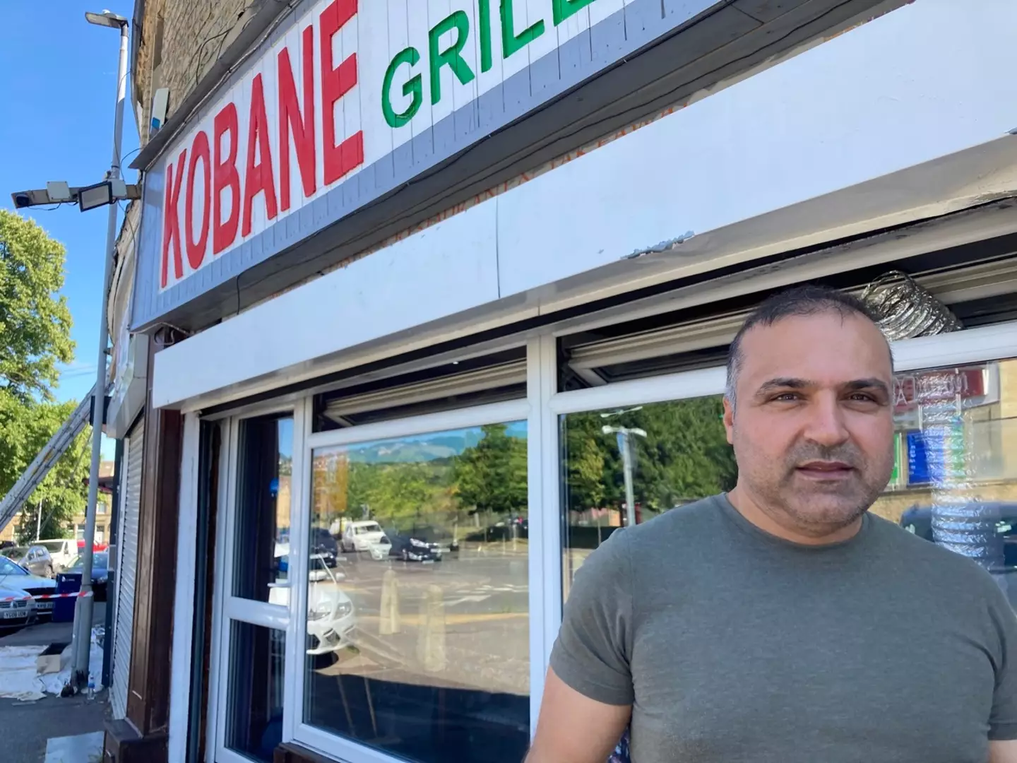 Saadi Haidary, owner of the Kobane restaurant.