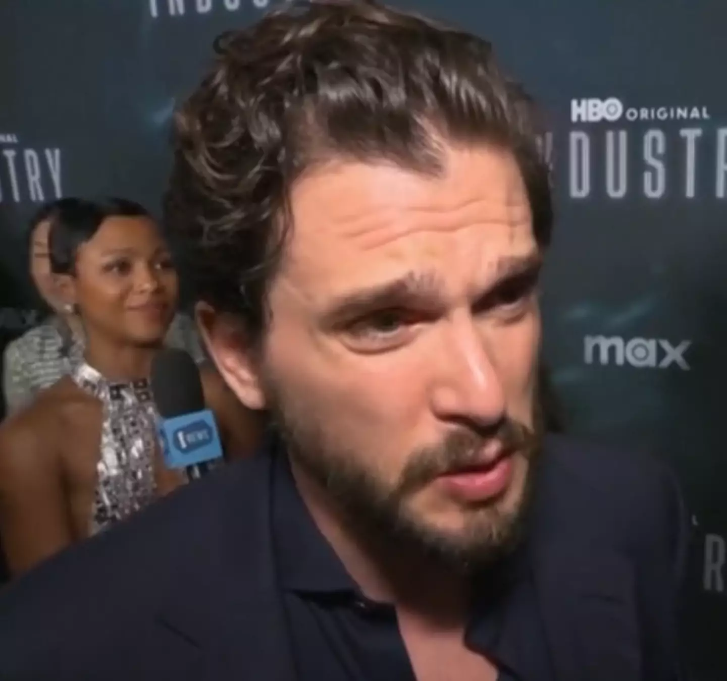 Kit Harington wont watch the show (TikTok / yahooentertainment)