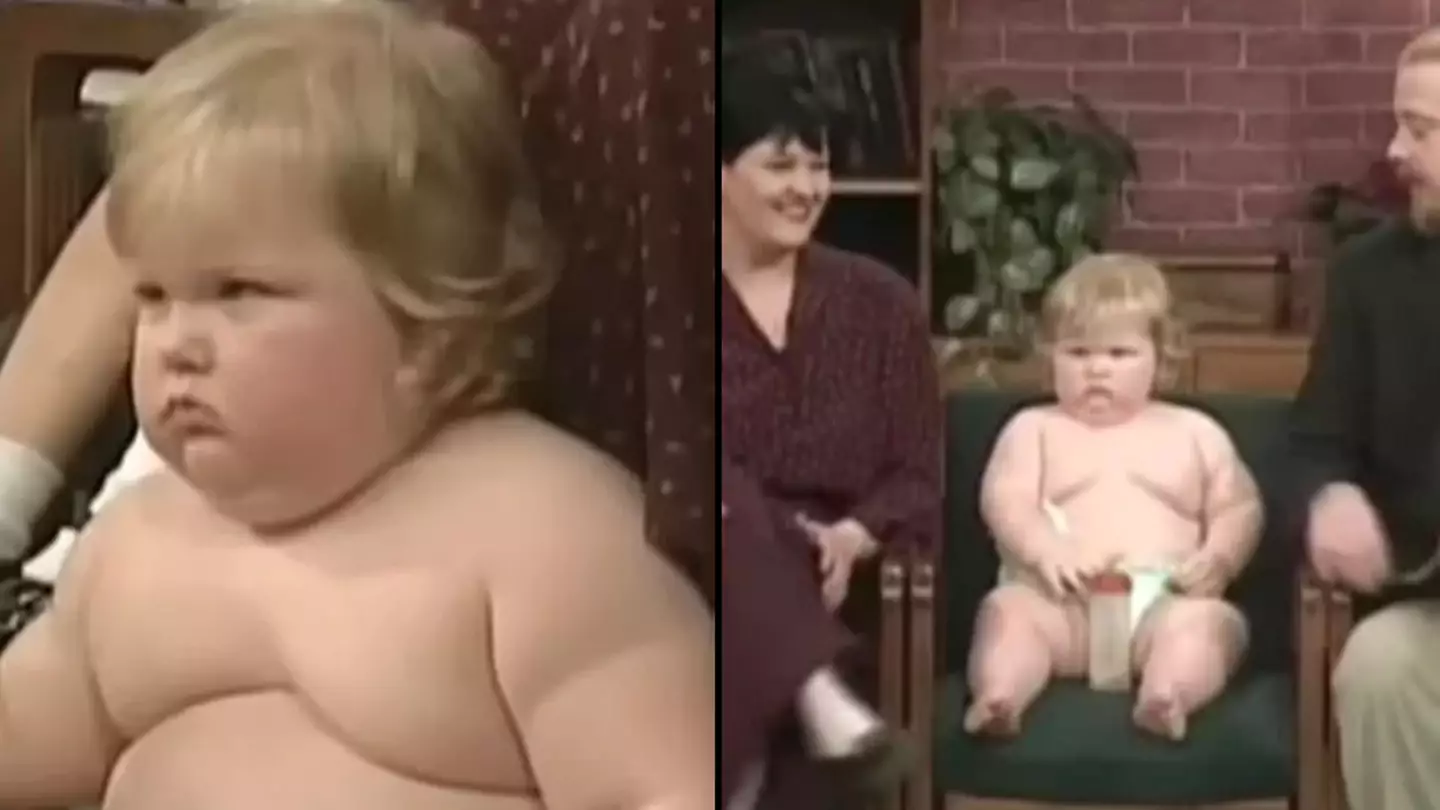 What viral ‘70lb’ baby looks like now 27-years after appearing on Jerry Springer show