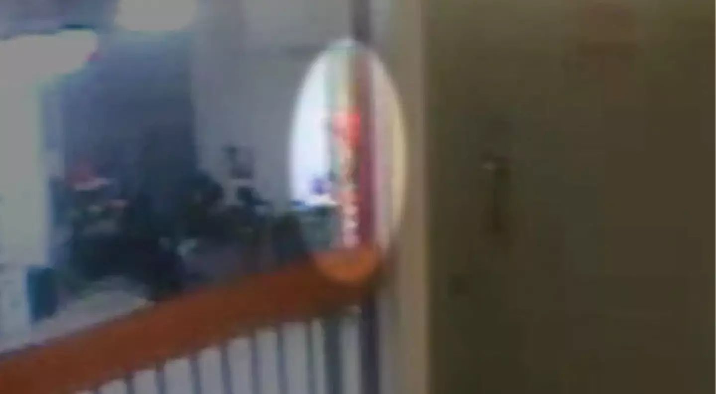 Video forensics experts have shared their thoughts on some of the interesting details in the footage - such as the 'orange figure' seen in one segment (CBS News)