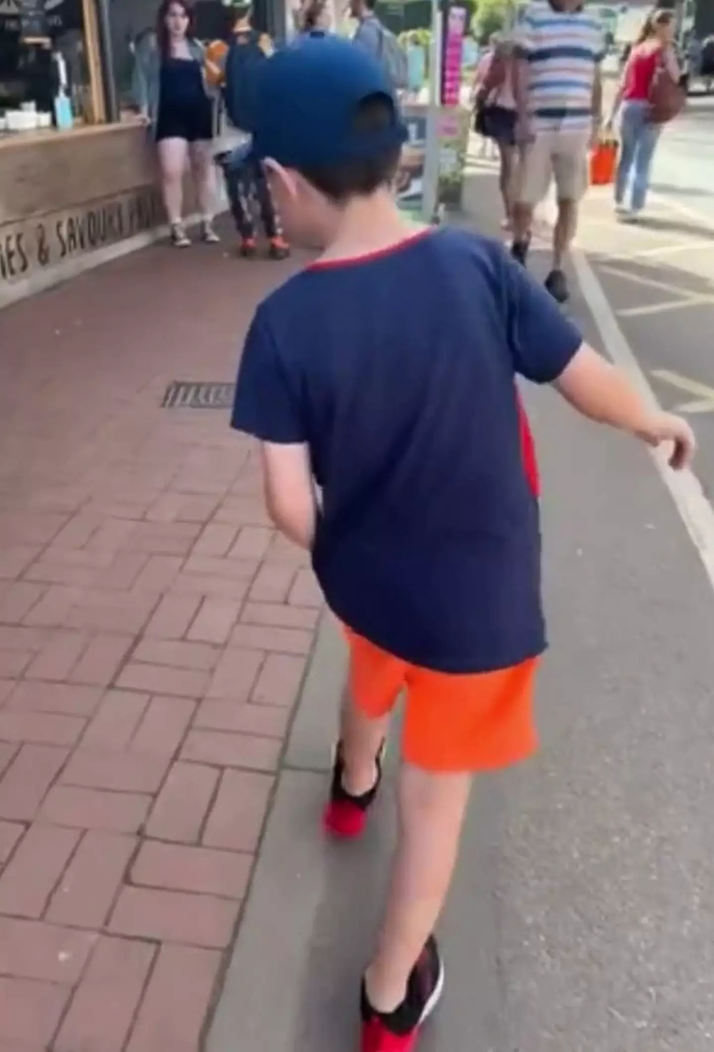 She said her 11-year-old also walked as though he was 'drunk' before being diagnosed with Friedreich's Ataxia (Kennedy News and Media)
