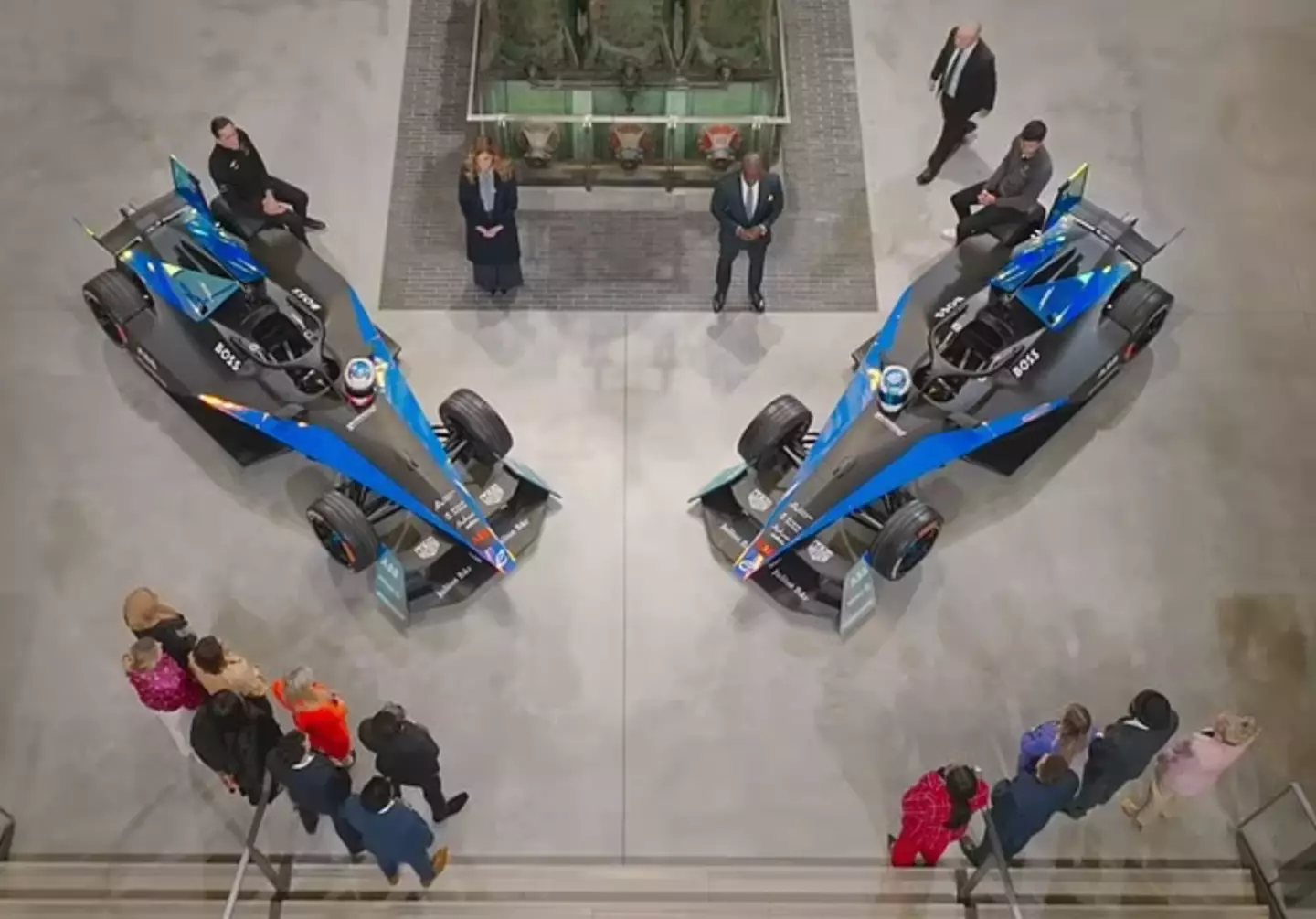 The candidates were tasked with launching a new Formula-E team and pitching it to potential sponsors.