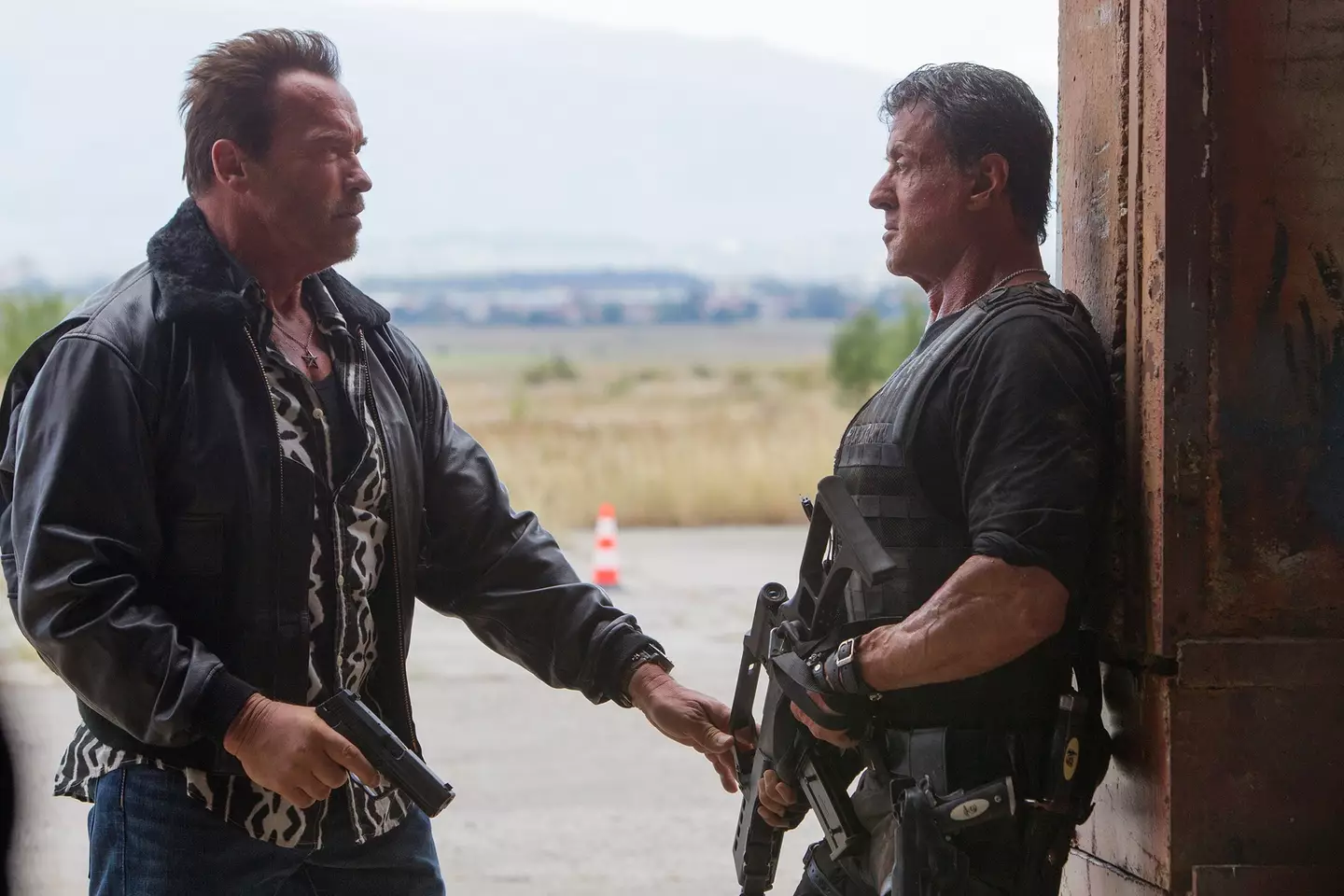 Sylvester Stallone and Arnold Schwarzenegger had a ‘violent hatred’ of one another.