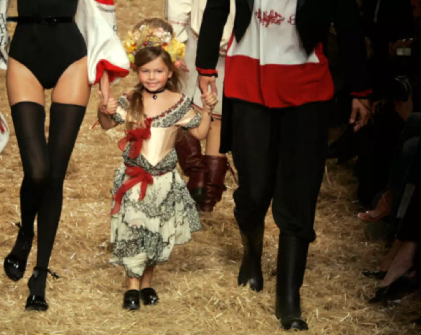 She featured in her first fashion show at just four years old (Fairchild Archive/Penske Media via Getty Images)