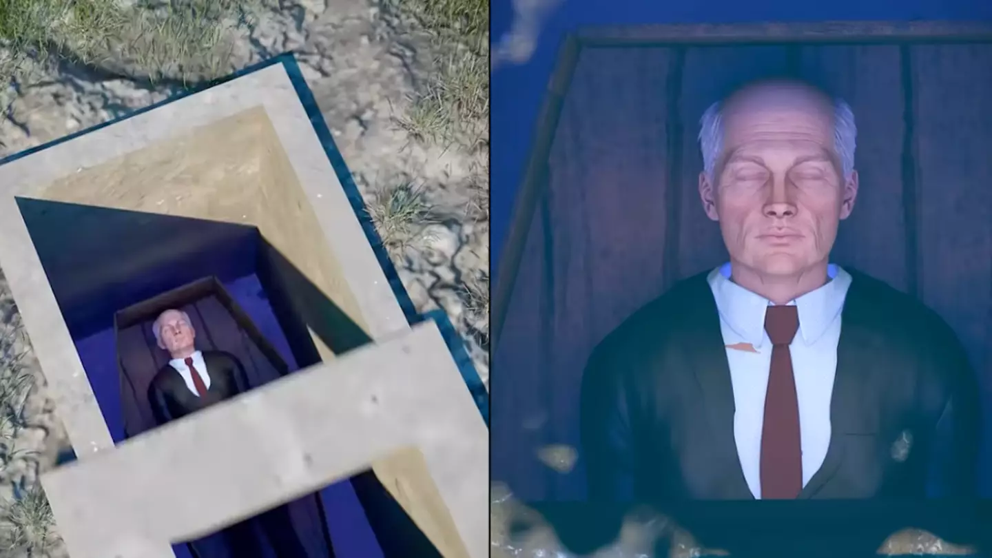 Man who was so terrified of being buried alive got a window fitted in his grave