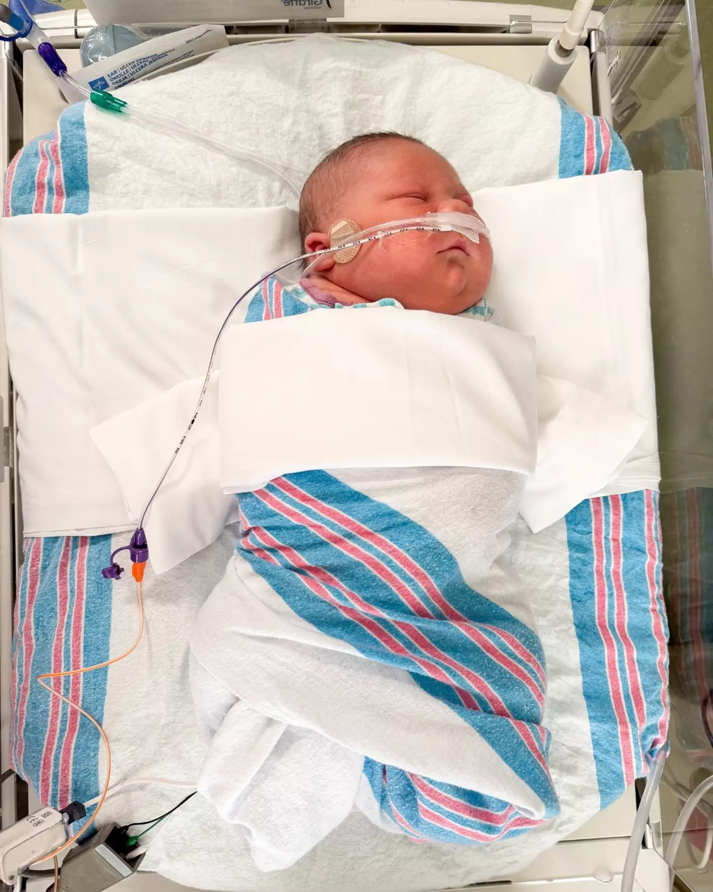 Cassian is the biggest baby the hospital has seen for years (TriStar Centennial Medical Center)