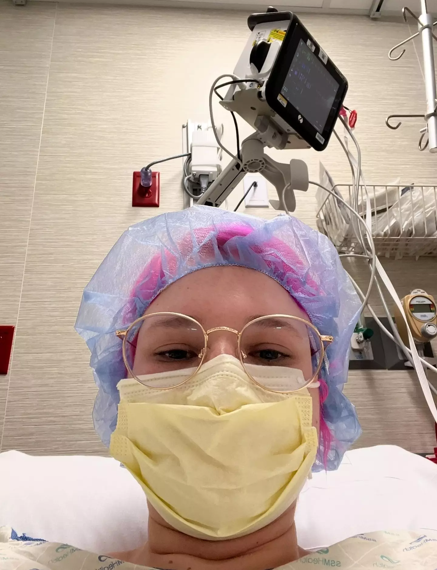 Sydney Stoner has since gone through 24 rounds of chemotherapy (Kennedy News and Media)