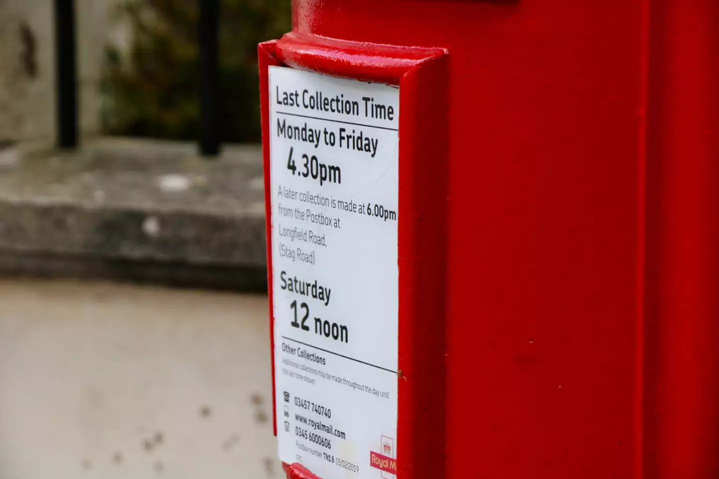 Locals have called for the postbox to be simply relocated to a safer location.