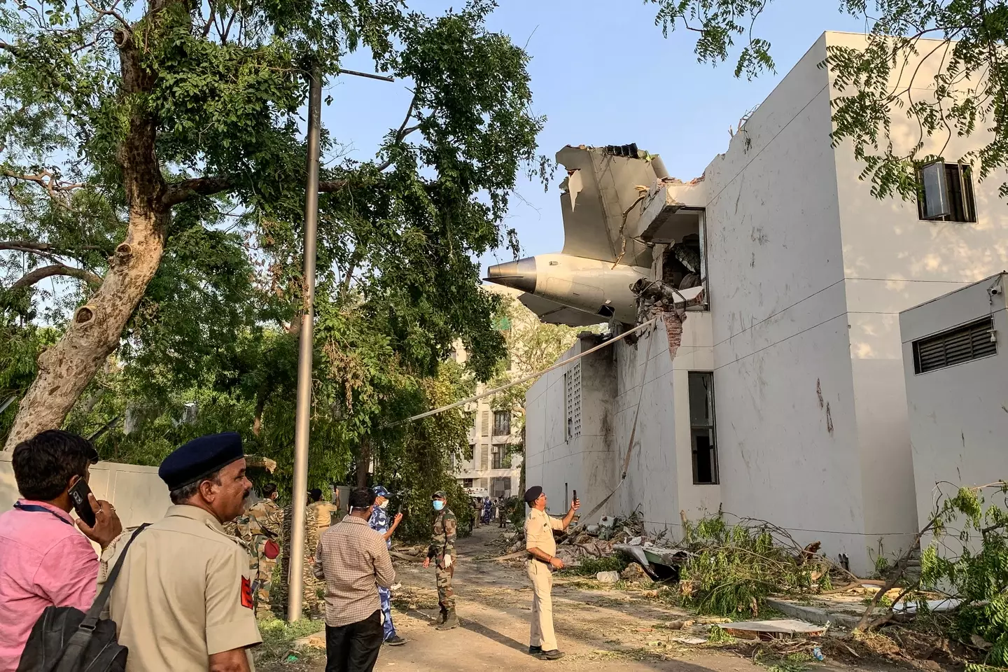 The Air India plane might have suffered a dual engine failure, according to reports (SAM PANTHAKY/AFP via Getty Images)