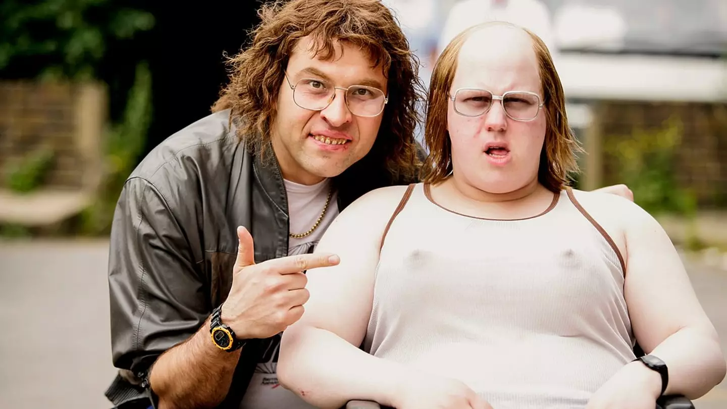 Walliams and Lucas in Little Britain.