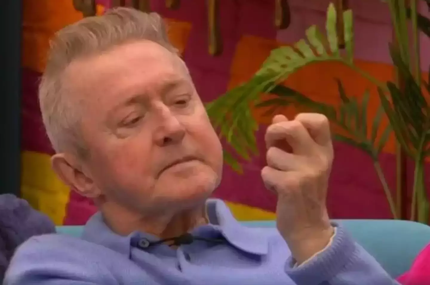 Louis Walsh certainly didn't hold back in the CBB house.