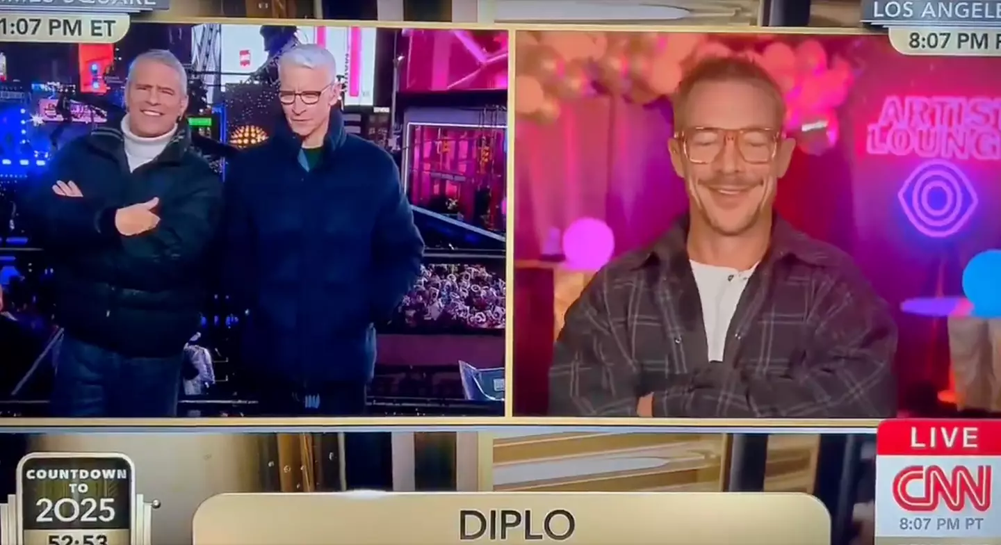 Diplo didn't hold back in answering their questions (CNN)