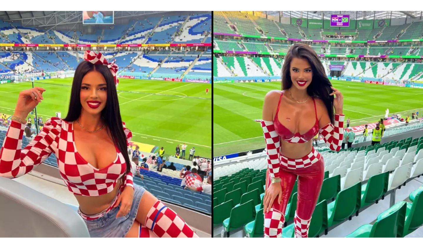 Ex-Miss Croatia has made promise to fans if her country wins World Cup