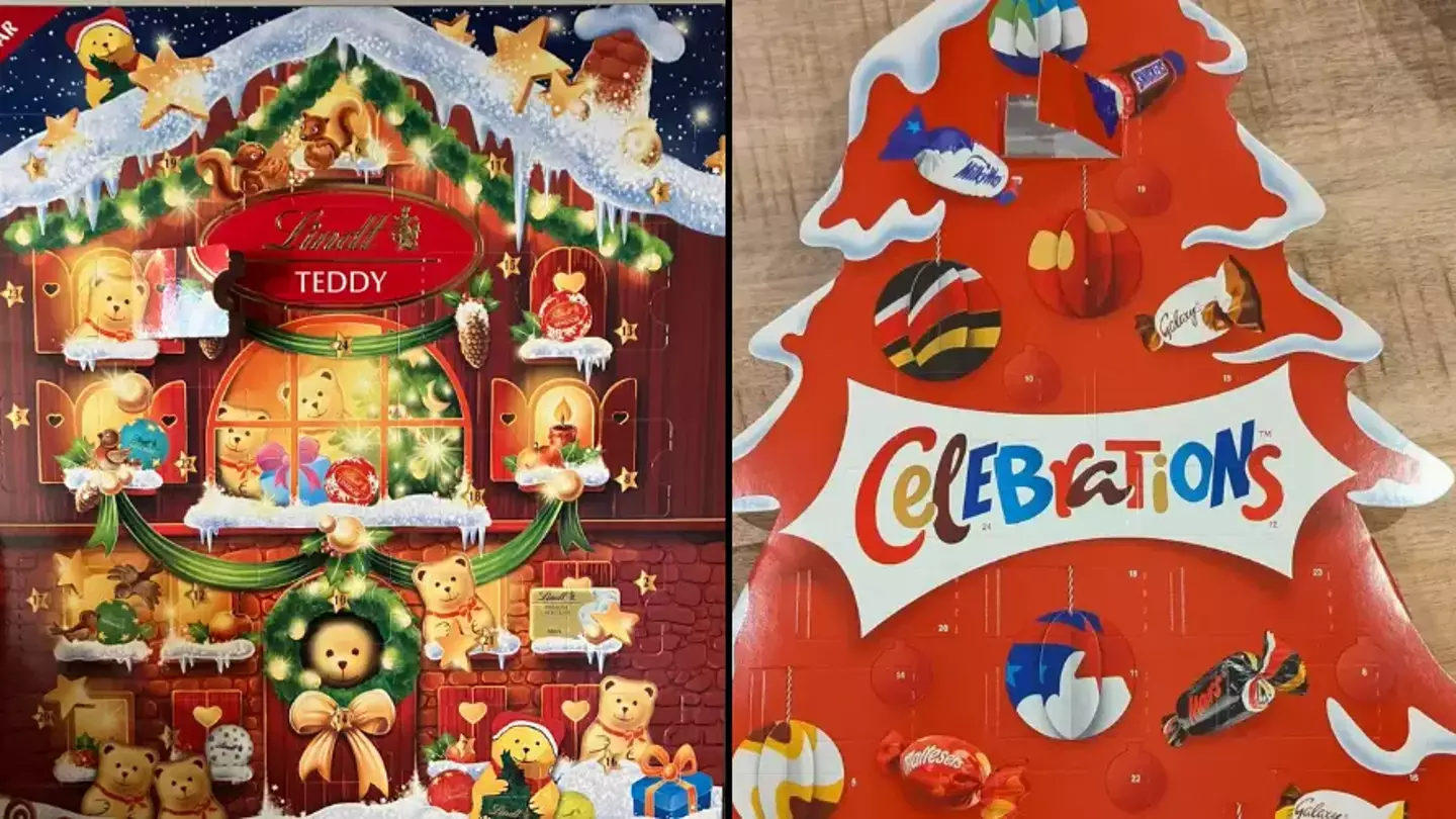 Why certain chocolate advent calendars only go up to the 24th December and not Christmas Day