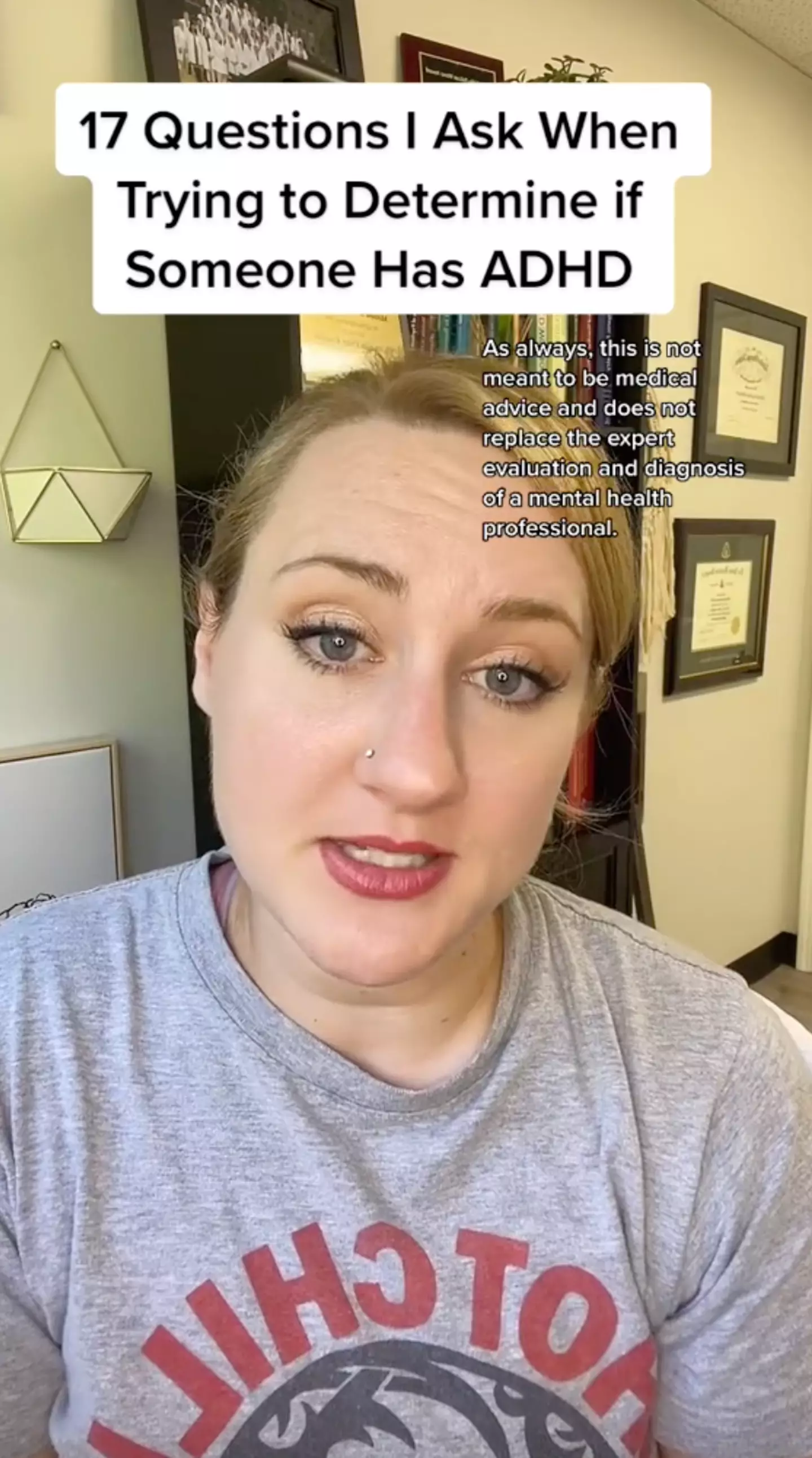 Dr. Melissa Shepard took to TikTok to share the questions she asks patients when assessing them for ADHD.
