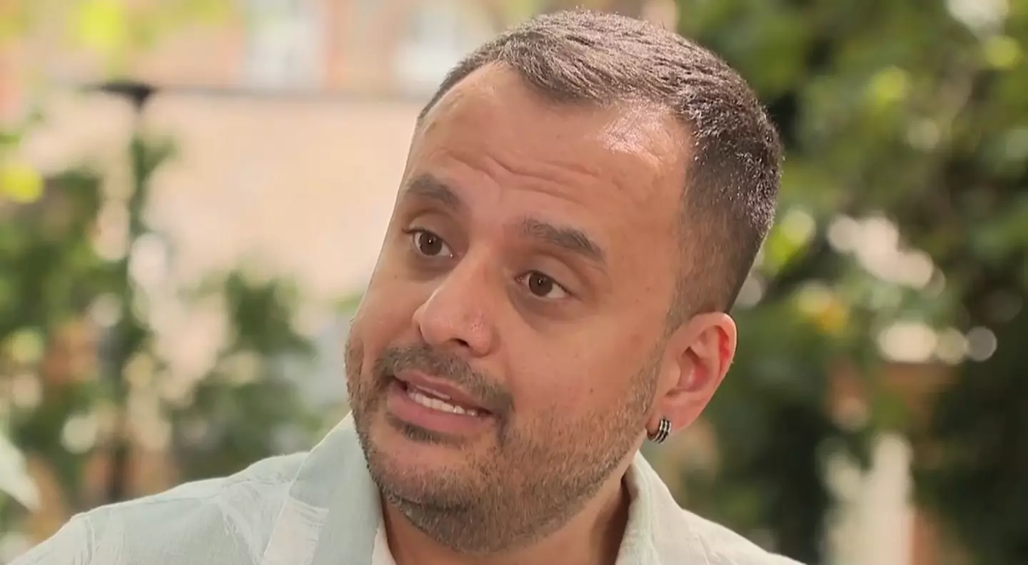 Harun is speaking out about his experience suffering from mpox (Sky News)